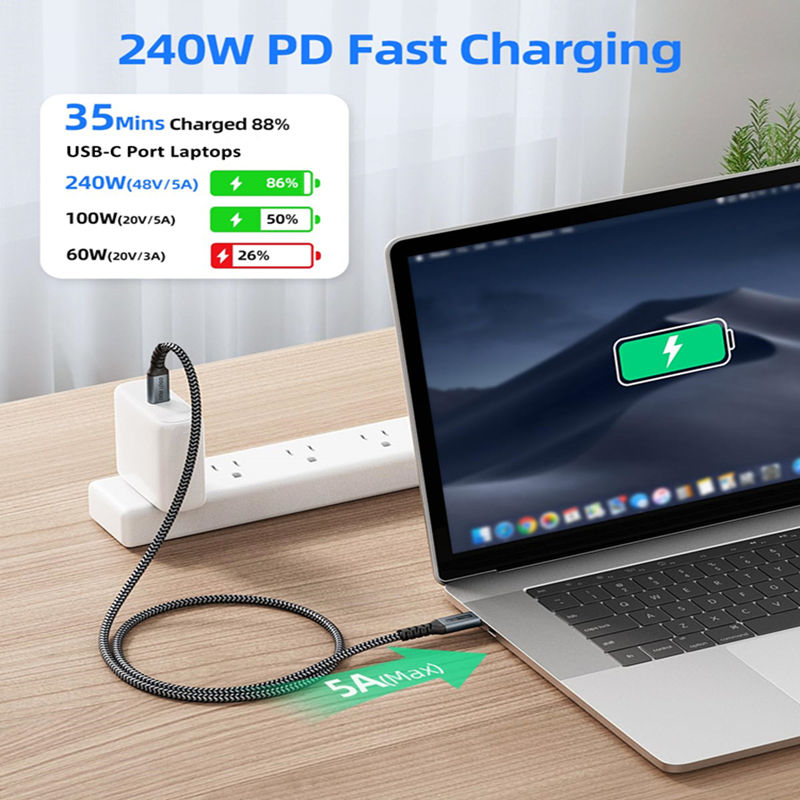 240W USB-C Fast Charging Cable 2
